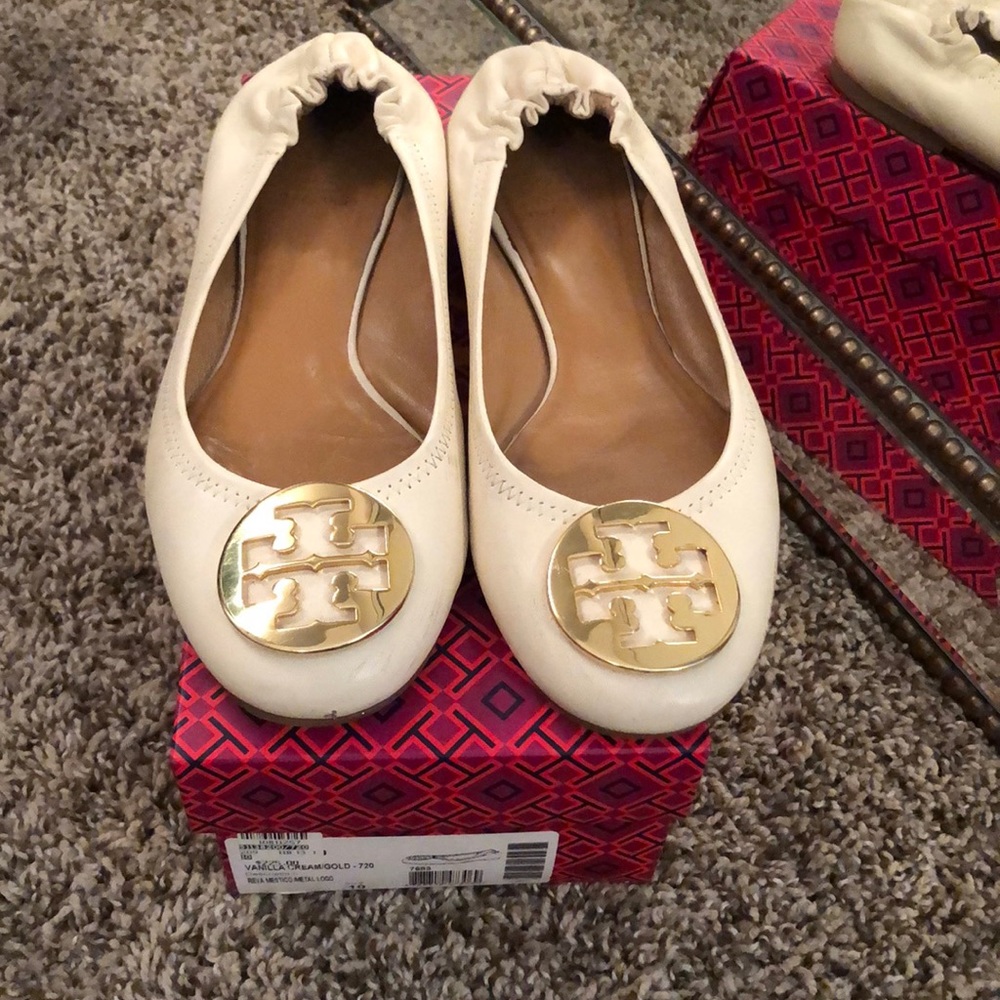Tory burch reva flats
